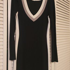 Black Knee-Length Dress - Size 6